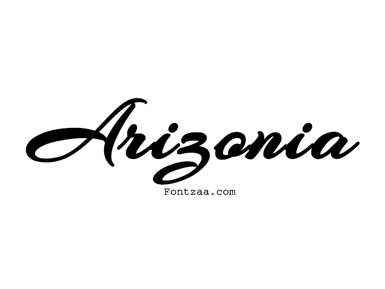 Arizonia Font