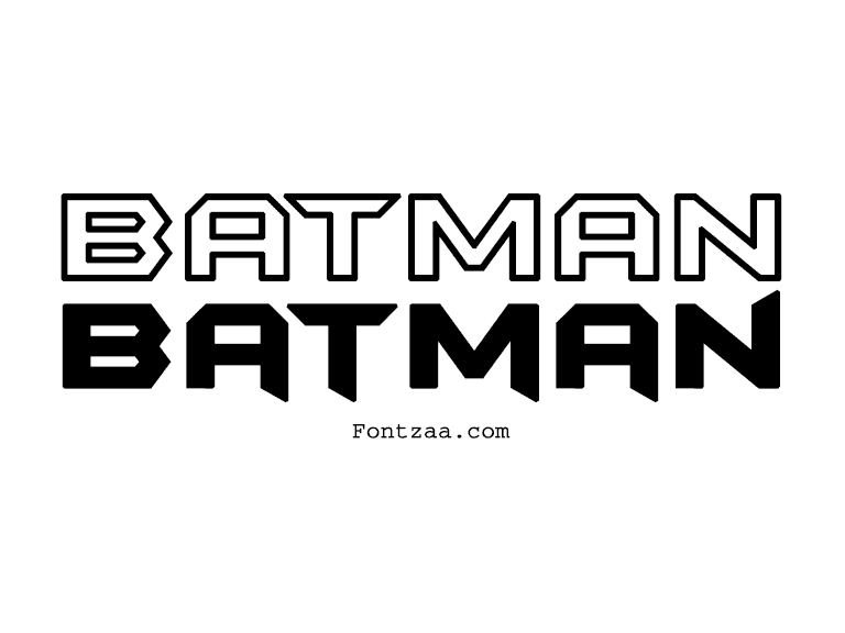 Batman Forever Font