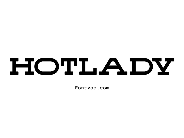 Hotlady Font