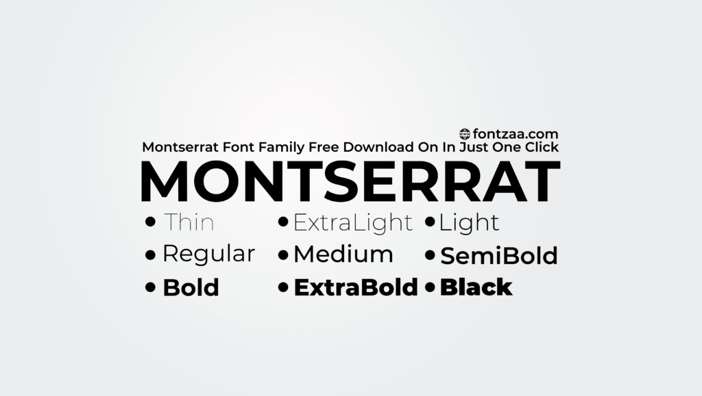 montserrat font free download for photoshop