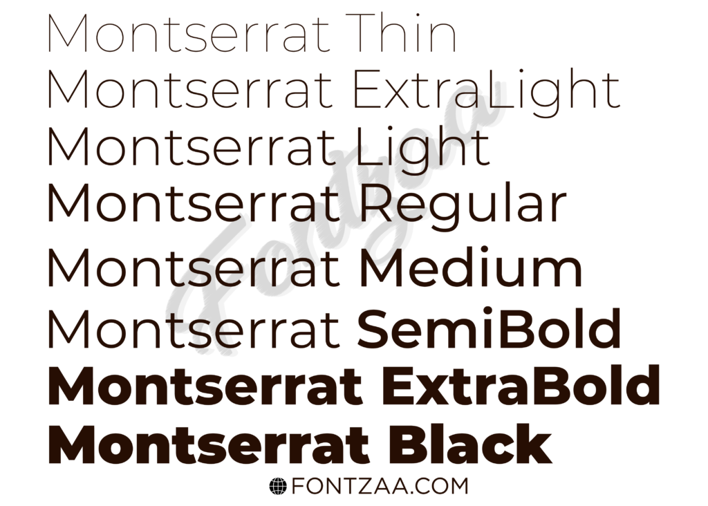 montserrat font download photoshop