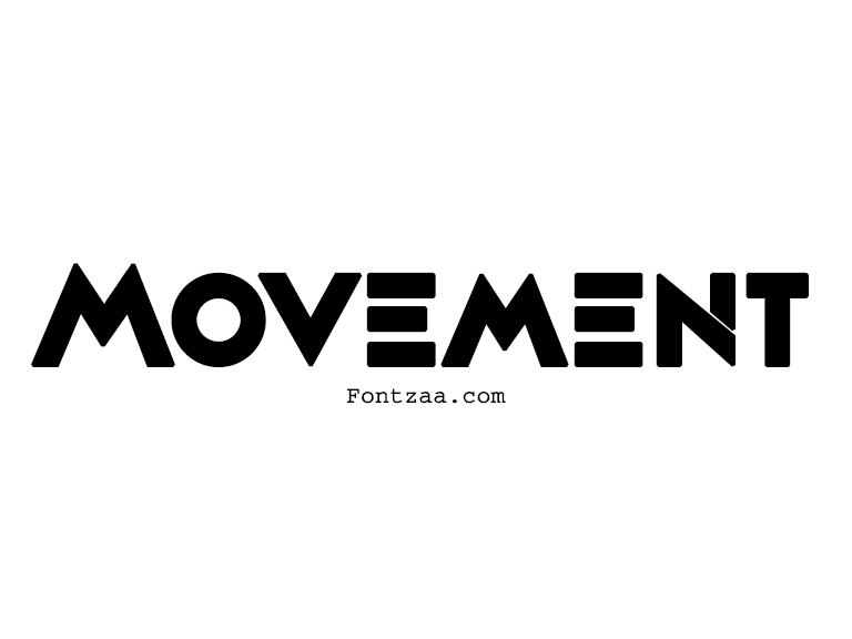 Movement Font