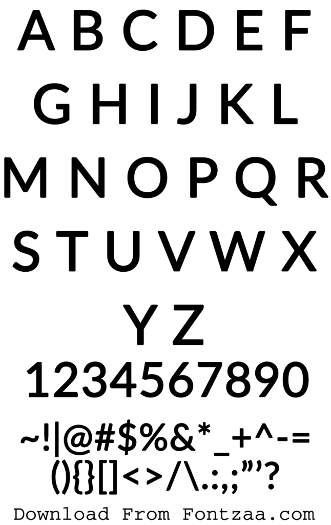 Lato Font Fontzaa Exclusive Fonts Library