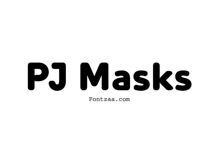 PJ Masks Font