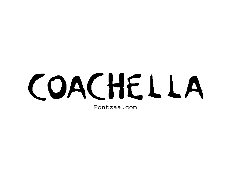 Coachella Font